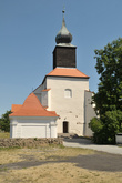 Pfarrkirche in Leśniów Wielki, gebaut 14.Jh.