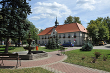 The town hall in Czerwieńsk