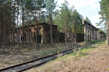 The remnants of one of the biggest arms factories in Europe (DAG) near Nowogród Bobrzański