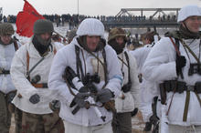 In January 2005 member of the Zielona Góra branch of the Society of Fortyfication Enthusiasts replayed the battle to cross the Odra River, which took place in Cigacice on 29 January 1945